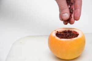 Кальян на грейпфруте четвертый этап